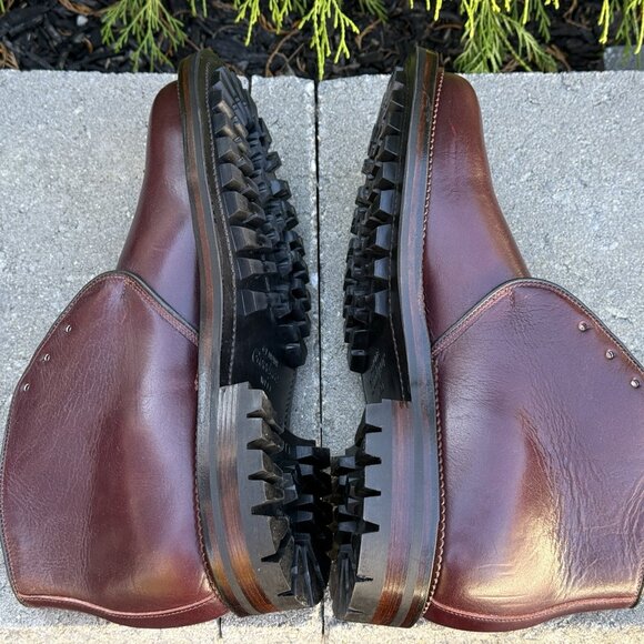 Viberg Uplands - Size 7 E - 1035 Last - Burgundy - Wooly Chromexcel main image 2